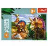 Puzzle - miniMaxi - Objevte svět dinosaurů - Trefl 56036