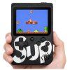 127773 2 retro herni konzole sup 8bit 400 her 3 lcd av vystup cerna