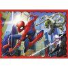 129133 1 puzzle 4v1 hrdinsky spider man trefl 34384