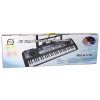 139011 5 keyboard s mikrofonem hudebni nastroj cerny