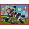 Puzzle 4 v 1 Požárník Sam - Trefl 34632