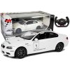 Dálkově ovládané auto R/C BMW M3 Rastar 1:14 Bílé s ovladačem