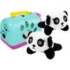 43281 7 mala panda s prepravkou plysova hracka