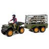 47832 6 quad s privesem transporter figurky zebra