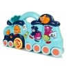 Interaktivní Dětská Hračka Lokomotiva Zvířecí Zvuky Zvuk Modrá