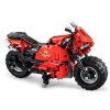 Stavebnice CADA Motocykl Dálkově Ovládaný 2.4G 484 dílků