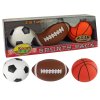 Sada Měkkých Sportovních Míčů 3v1 Fotbal Basketbal Baseball