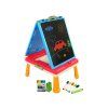 34287 5 3v1 magneticka kridova tabule herni stolek modra