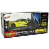 Sportovní R/C Auto 1:24 Corvette Žluté C6.R 2.4 G Světla