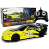 Sportovní R/C Auto 1:24 Corvette Žluté C6.R 2.4 G Světla