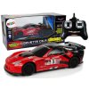 Sportovní Auto R/C 1:24 Corvette C6.R Červené 2.4 G Světla