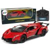 R/C Sportovní Auto 1:24 Lamborghini Veneno Červené 2.4 G Světla