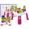 Interaktivní Edukační Stolek Třídič Klouzačka pro Míčky Růžový