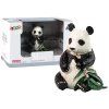51606 4 sberatelska figurka velka panda s bambusem