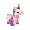 Interaktivní Plyšový Jednorožec Bílý s Růžovými Křídly