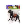 51507 5 sametova cerna figurka kone farma
