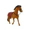 51513 4 sametova figurka kone hneda farma
