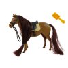 Ozdobná Figurína Koně s Hnědou Hřívou na Česání