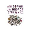 51147 6 sada sperku naramku pismenka diy