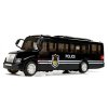 Model Autobusu Policejní Autobus Svítící Černý