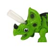 Interaktivní dinosaurus Triceratops Parní Zvuk Zelený
