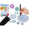 54804 4 vzdelavaci sada spirograf fixy