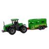 55275 2 zeleny traktor s privesem