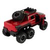Terénní Auto s Třecím Pohonem Velká Kola 1:16 Červené