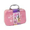 Sada na Malování Nehtů v Růžovém Třpytkovém Kufříku