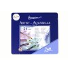 Sada 24 Aqua Pastelky Kovová Krabice