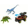 49335 6 sada figurek dinosauru s terennim autem a raketou modra