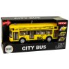 Žlutý Městský Autobus s Frikčním Pohonem 1:18
