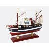 Kolekcionářský Model Lodě Rybářský Trawler Dřevěná Loďka