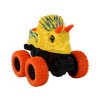 Tlačítkové Offroad Vozítko Triceratops Gumová Kola Žlutý