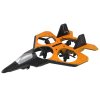 Oranžový RC Dron Letadlo Bojovník Dálkově Ovládaný Pilot