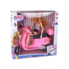 Sada Panenka na Skútru Růžová Pohyblivé Části