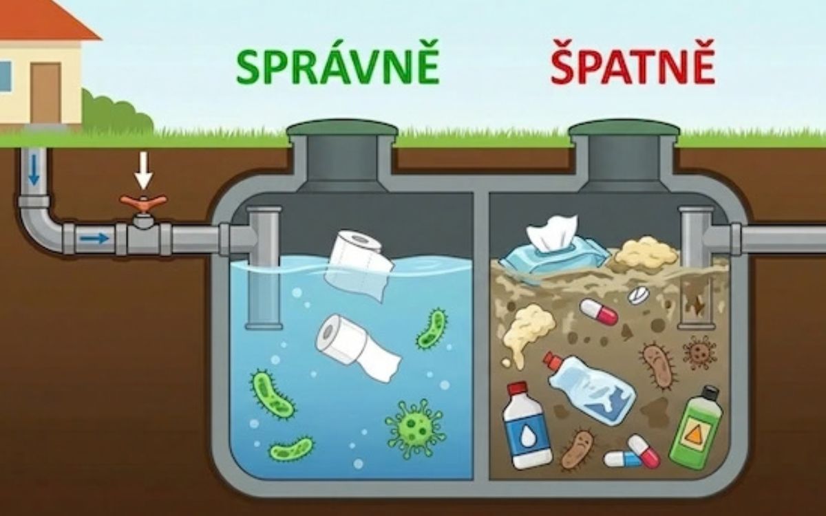 Co nepatří do septiku: Seznam zakázaných látek