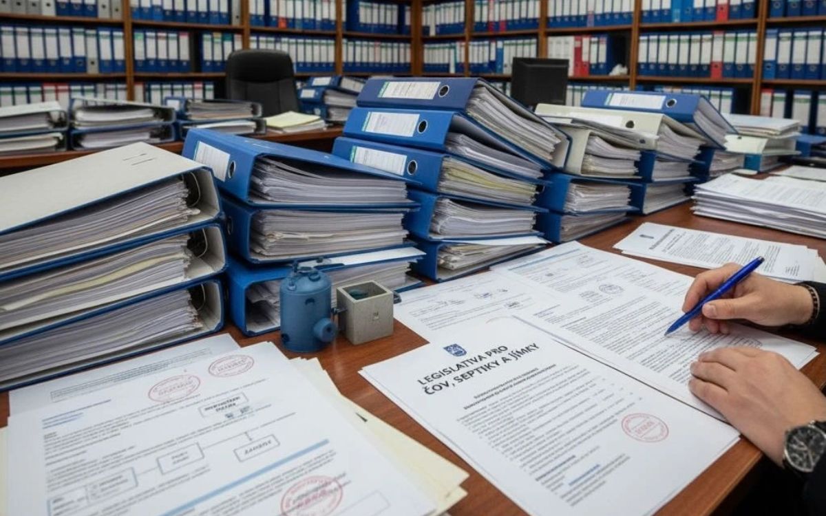 Legislativa okolo septiků a jímek: Dodržujete ji?