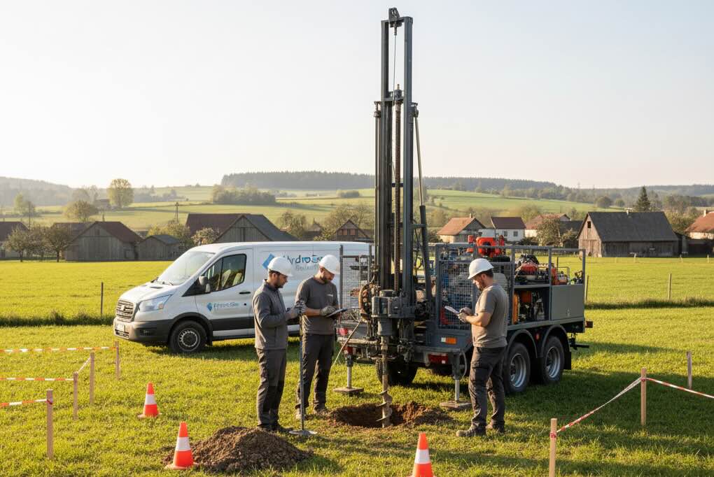 Hydrogeologický průzkum pro septik, jímku a ČOV: kdy je potřeba a kolik stojí