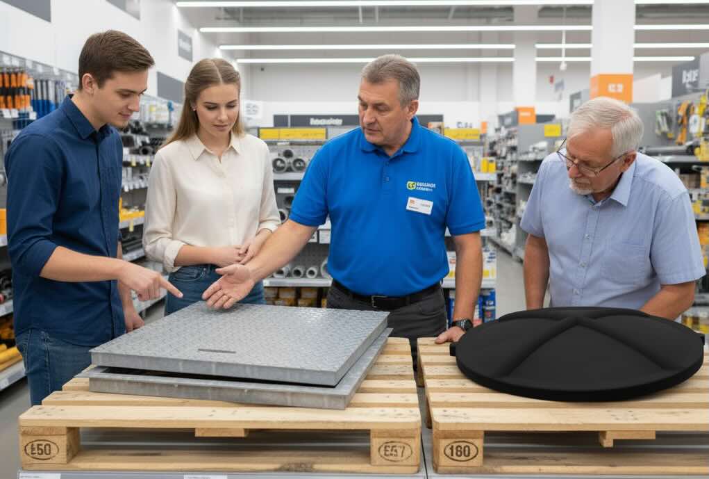 Jak vybrat poklop na jímku