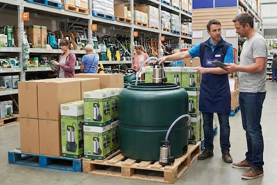 Jak vybrat čerpadlo do nádrže na dešťovou vodu nebo septiku