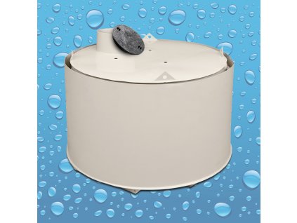 Nádrž na dešťovou vodu dvouplášťová – kruhová 3 m³ (DPH 15% (s montáží))