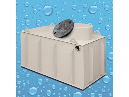 Nádrž 3v1 - 13 m³ hranatá samonosná (DPH 15% (s montáží))