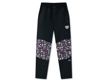 Dívčí softshellové kalhoty zateplené Wolf & Wolfie B2591 černé
