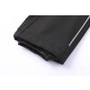 Dětské nezateplené softshellové kalhoty KUGO HK5651 černá růžová detail nohavice