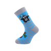 Chlapecké ponožky Boma Krtek, obrázkové, mix barev 3 páry, světle modrá