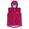 Dětská softshellová dvojitá vesta Duha vel. 122 146 zapnutá