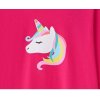 Dívčí pyžamo Wolf & Wolfie S2552 sytě růžová jednorožec