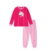 Dívčí pyžamo Wolf & Wolfie S2552 sytě růžová