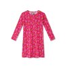 Dívčí noční košile Wolf & Wolfie S2583 vel. 116 146 sytě růžová